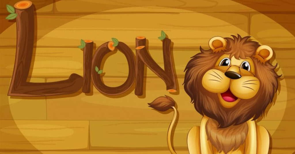 Lion details in Urdu